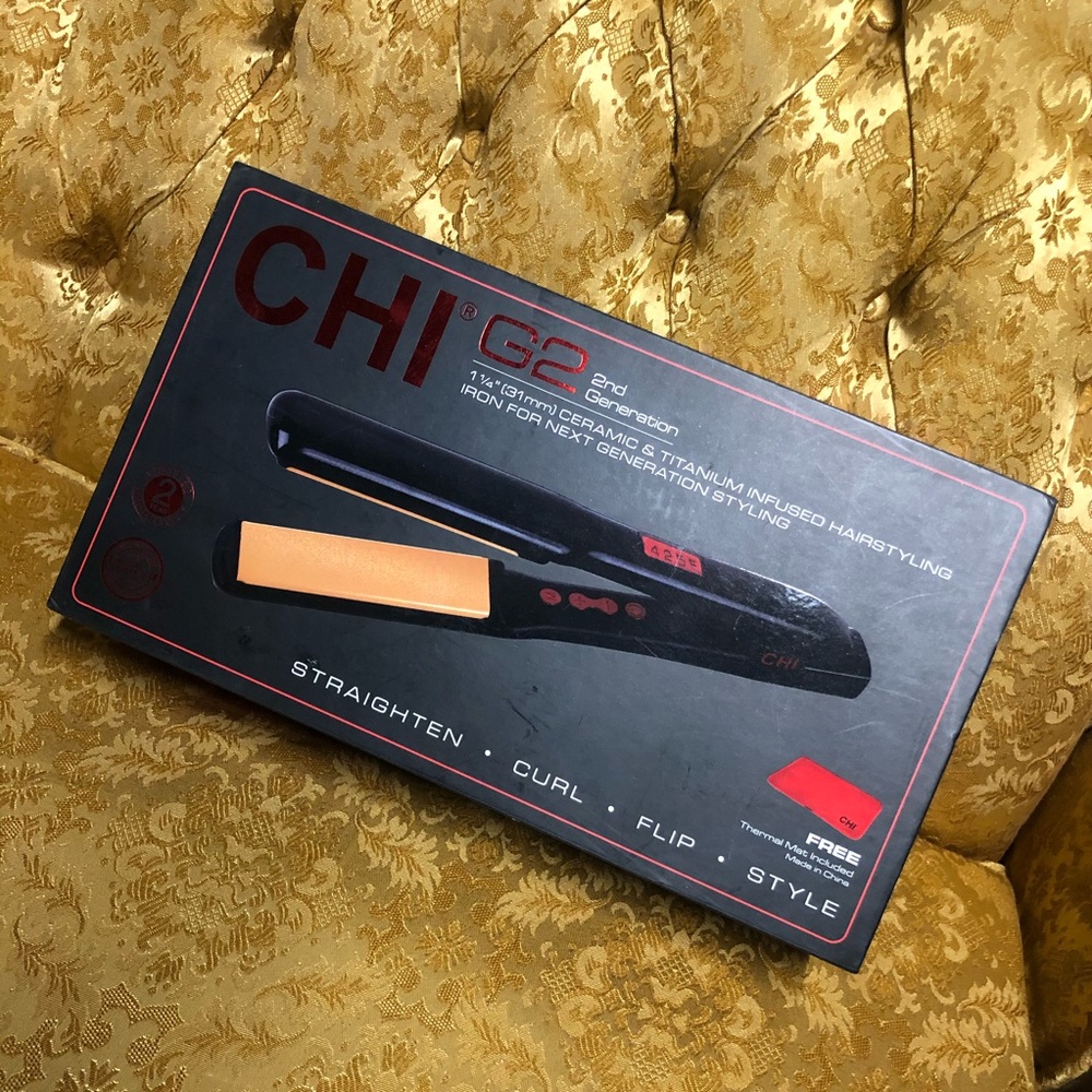 CHI - G2 Hair Styler - Black curling flat iron